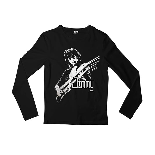 Led Zeppelin Full Sleeves T-shirt - Jimmy Page Full Sleeves T-shirt The Banyan Tee TBT