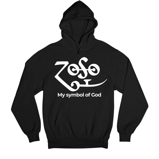 Led Zeppelin Hoodie - My Symbol Of God Hooded Sweatshirt The Banyan Tee TBT