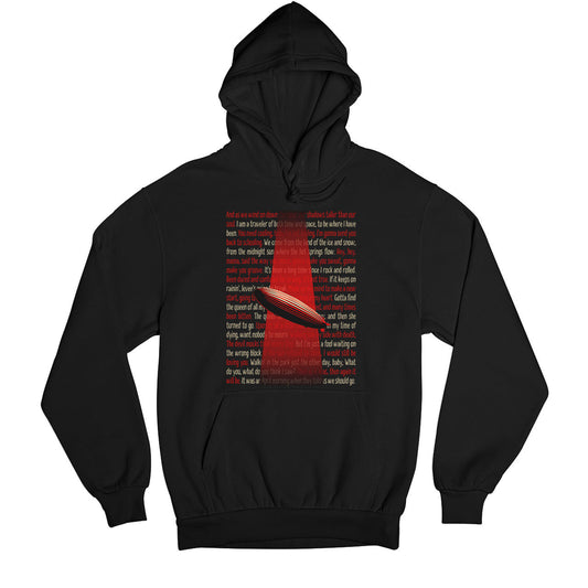 led zeppelin zeppelin verses hoodie hooded sweatshirt winterwear music band buy online india the banyan tee tbt men women girls boys unisex black 