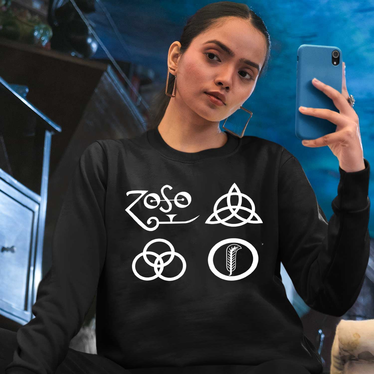 Led Zeppelin Sweatshirt Sweatshirt The Banyan Tee TBT