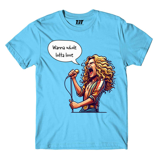 Led Zeppelin T-shirt - Whole Lotta Love T-shirt The Banyan Tee TBT