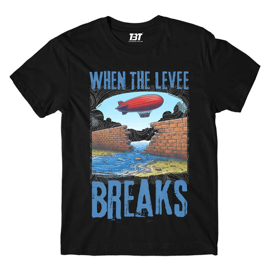 Led Zeppelin T-shirt - When The Levee Breaks T-shirt The Banyan Tee TBT
