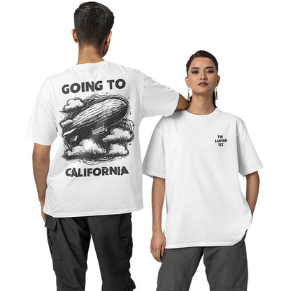 Led Zeppelin Oversized T shirt - Going To California