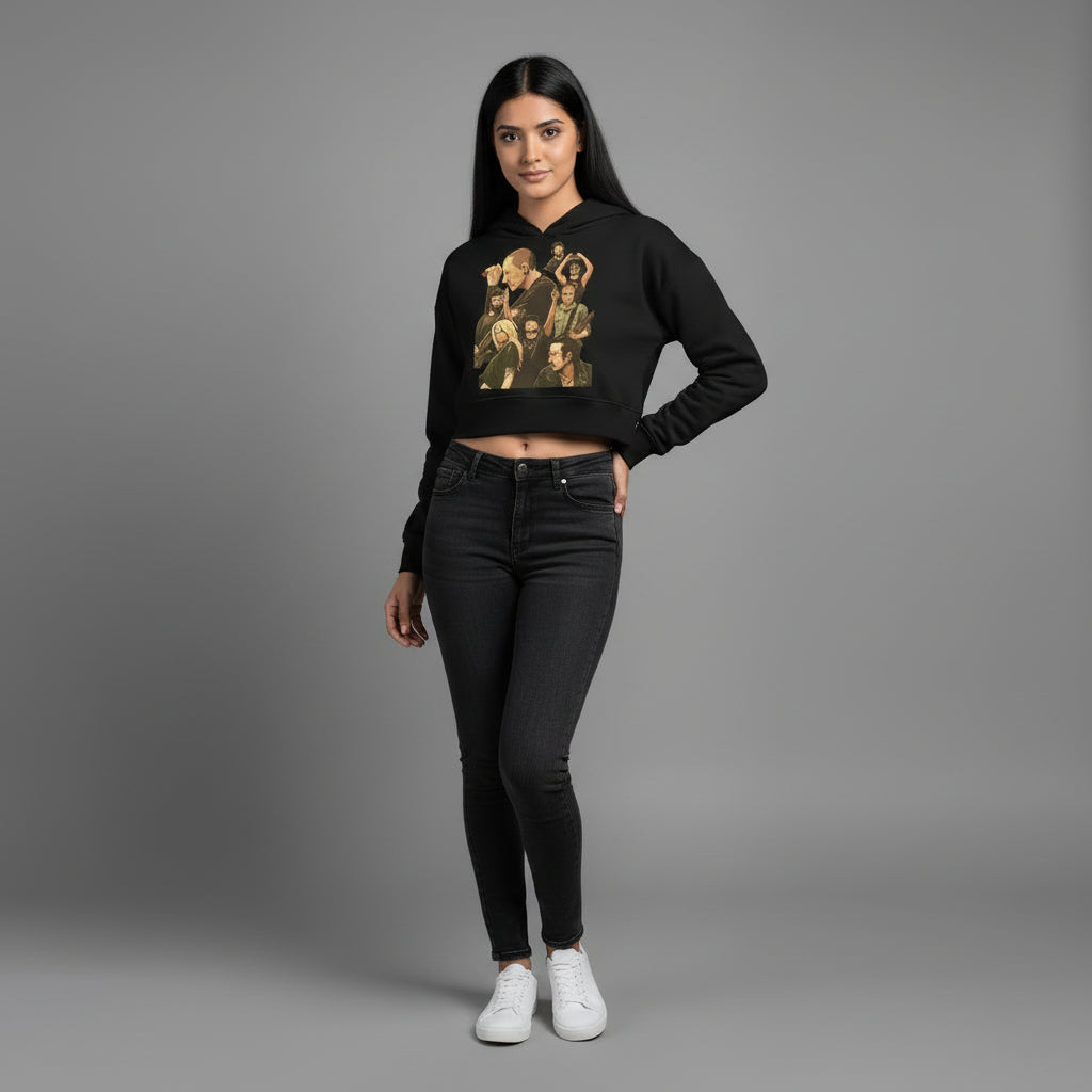 Crop Hoodie - LP Reborn