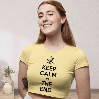 linkin park keep calm crop top music band buy online india the banyan tee tbt men women girls boys unisex beige