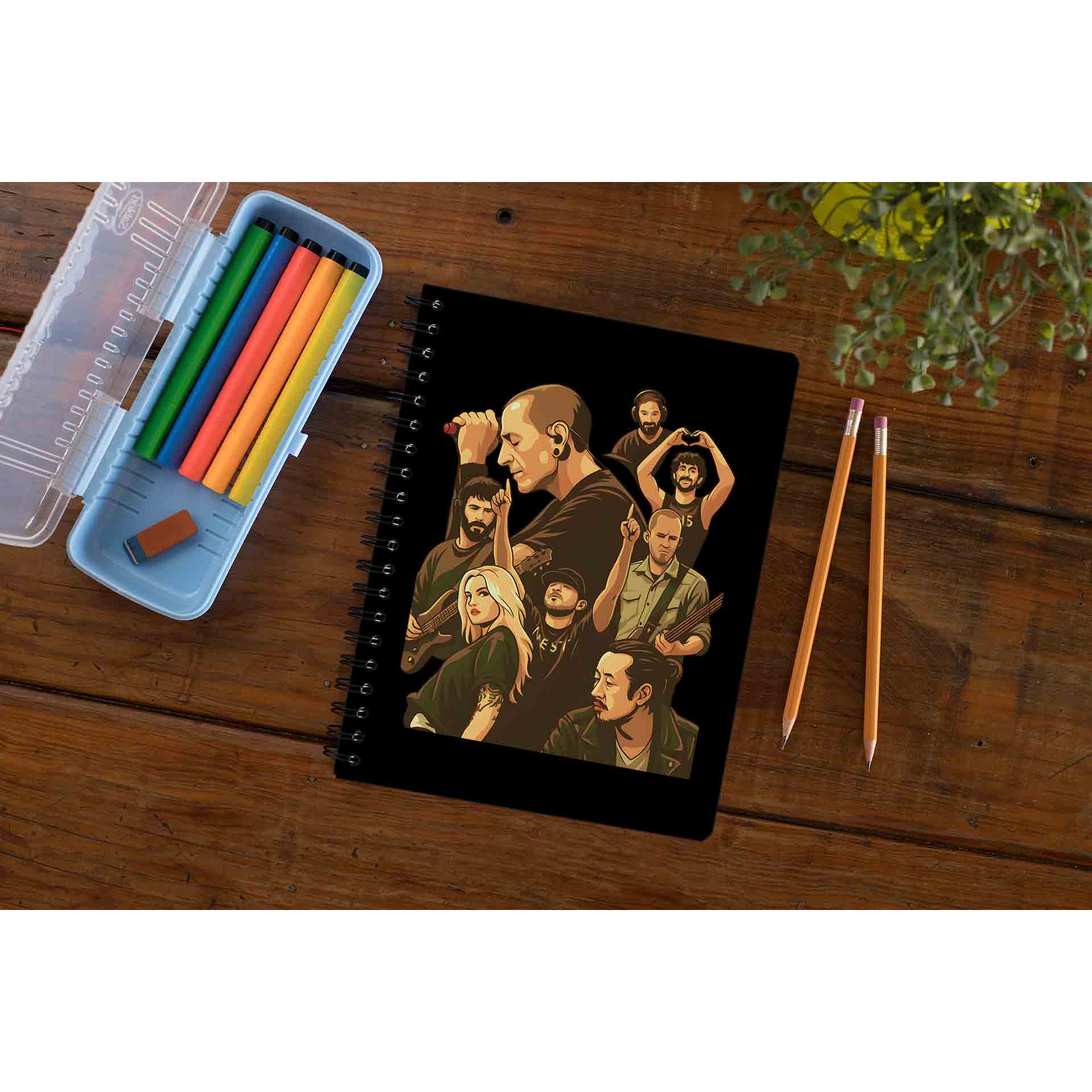 linkin park lp reborn notebook notepad diary buy online india the banyan tee tbt unruled