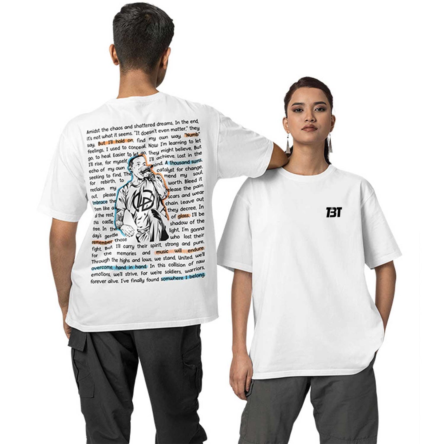 Linkin Park Oversized T shirt - Song Story