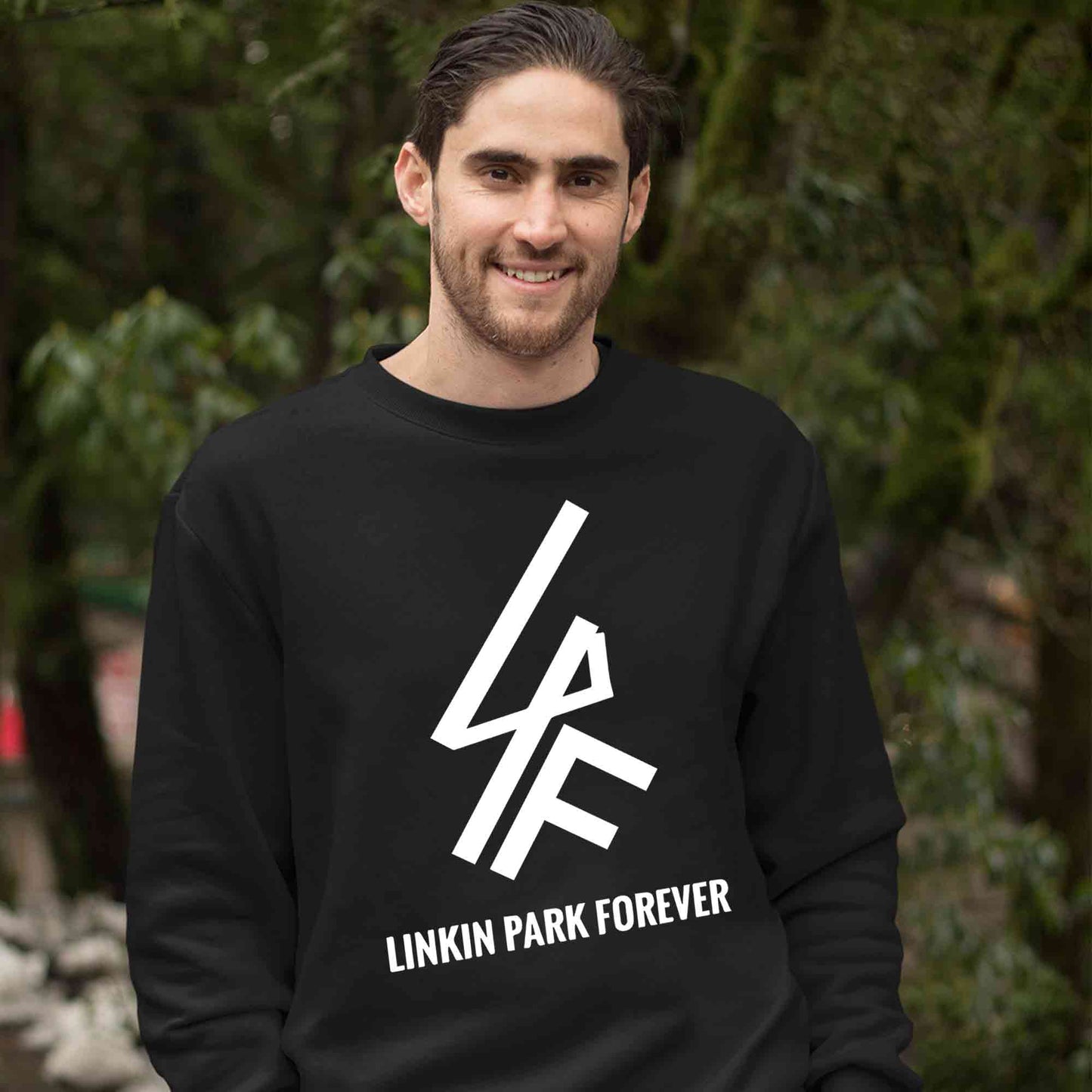linkin park forever sweatshirt upper winterwear music band buy online india the banyan tee tbt men women girls boys unisex black