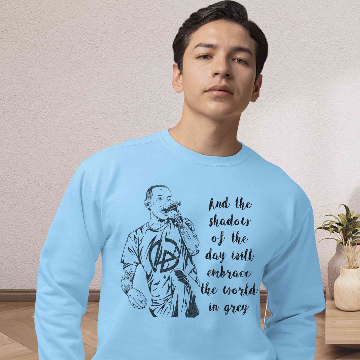 linkin park shadow of the day sweatshirt upper winterwear music band buy online india the banyan tee tbt men women girls boys unisex baby blue