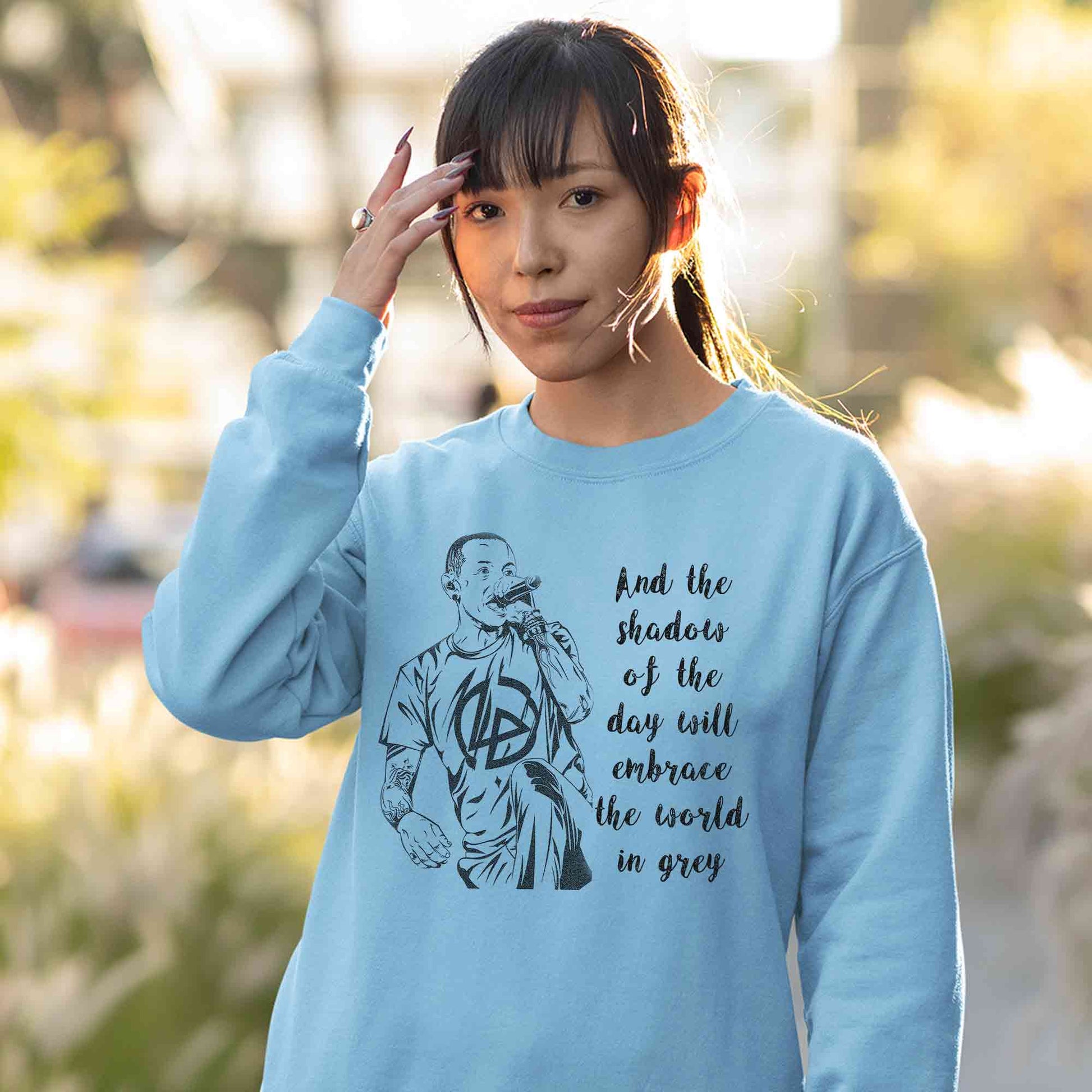 linkin park shadow of the day sweatshirt upper winterwear music band buy online india the banyan tee tbt men women girls boys unisex baby blue