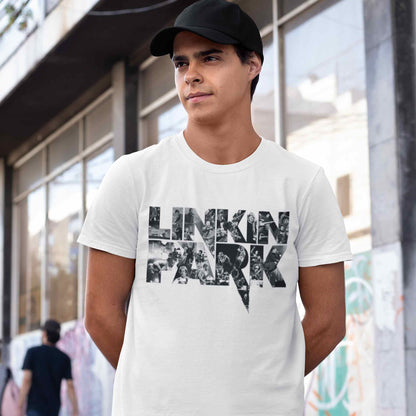 linkin park fan art t-shirt music band buy online india the banyan tee tbt men women girls boys unisex white