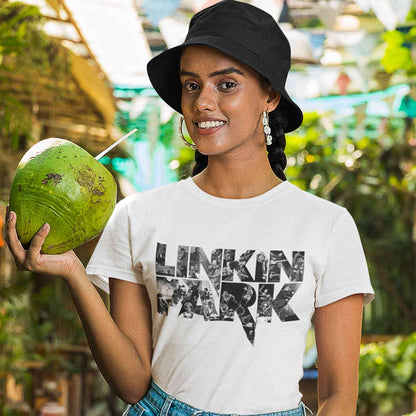 linkin park fan art t-shirt music band buy online india the banyan tee tbt men women girls boys unisex white