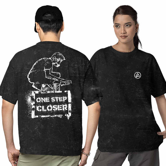 linkin park oversized t shirt - one step closer music t-shirt black buy online india the banyan tee tbt men women girls boys unisex