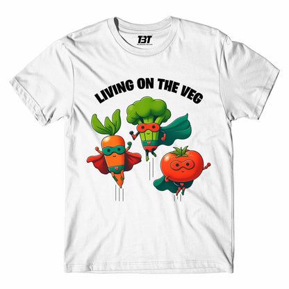 T shirt - Living On The Veg