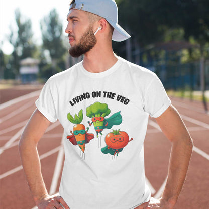 T shirt - Living On The Veg