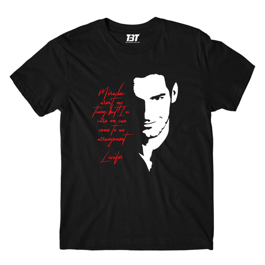 the banyan tee merch on sale Lucifer T shirt - On Sale - L (Chest size 42 IN)