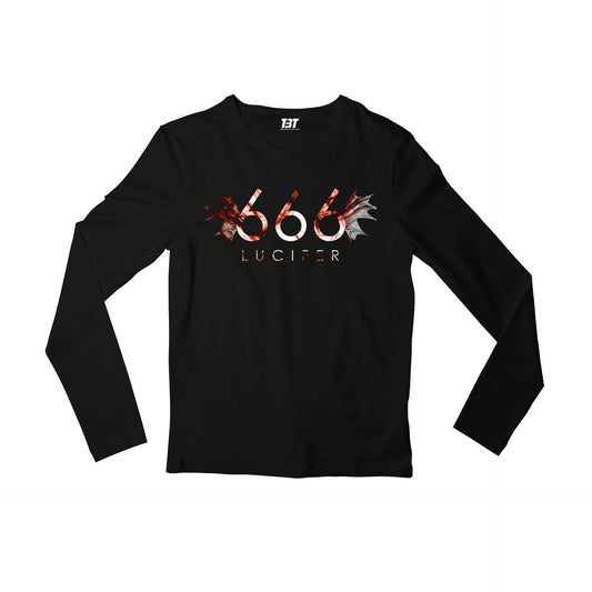 Lucifer Full Sleeves T-shirt - 666 Full Sleeves T-shirt The Banyan Tee TBT