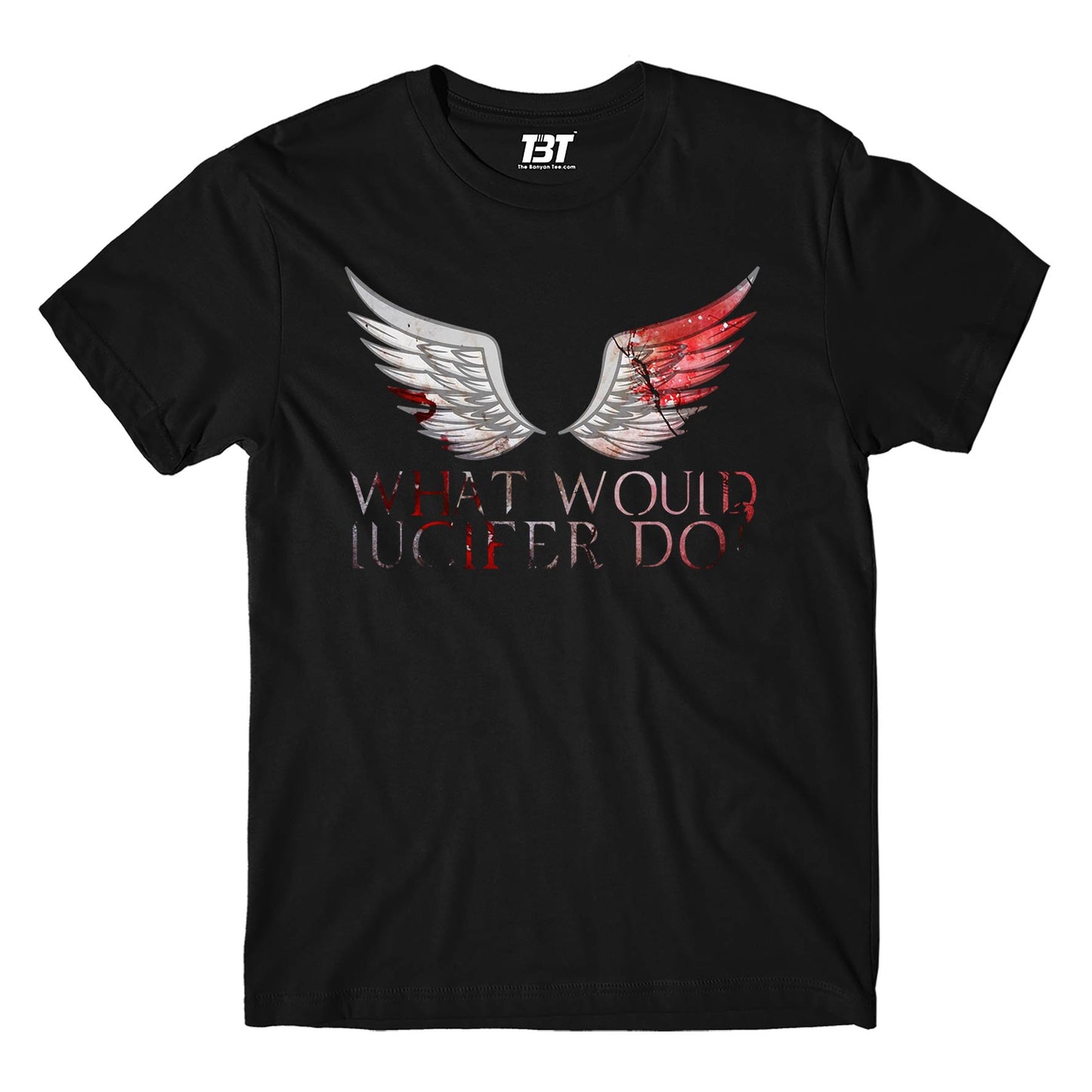 the banyan tee merch on sale Lucifer T shirt - On Sale - L (Chest size 42 IN)