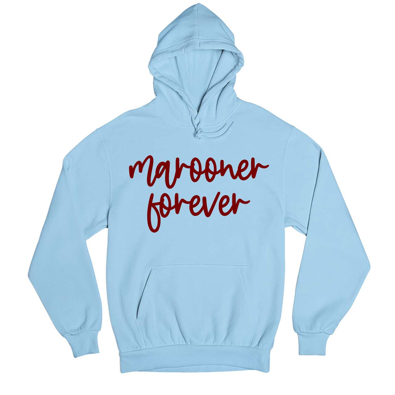 maroon 5 marooner forever hoodie hooded sweatshirt winterwear music band buy online india the banyan tee tbt men women girls boys unisex baby blue 