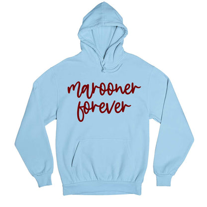 maroon 5 marooner forever hoodie hooded sweatshirt winterwear music band buy online india the banyan tee tbt men women girls boys unisex baby blue 