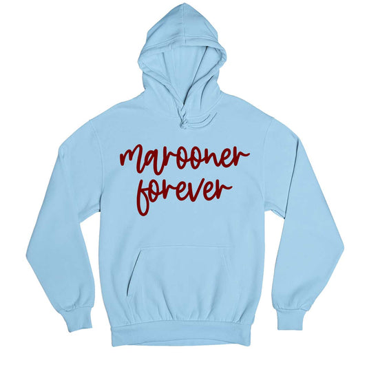 maroon 5 marooner forever hoodie hooded sweatshirt winterwear music band buy online india the banyan tee tbt men women girls boys unisex baby blue 