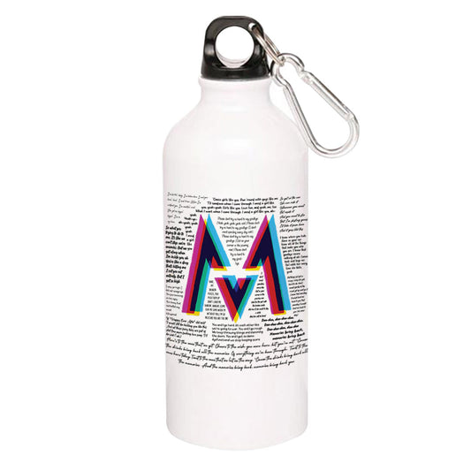 maroon 5 m5 sipper steel water bottle flask gym shaker music band buy online india the banyan tee tbt men women girls boys unisex  