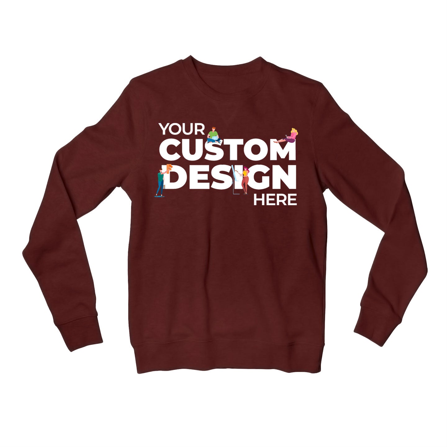 Custom Sweatshirt (Single Side Printing)