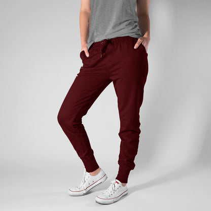 maroon the banyan tee jogger sweatpant track pant plain solid