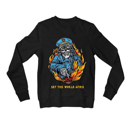 megadeth set the world afire sweatshirt upper winterwear music band buy online india the banyan tee tbt men women girls boys unisex black