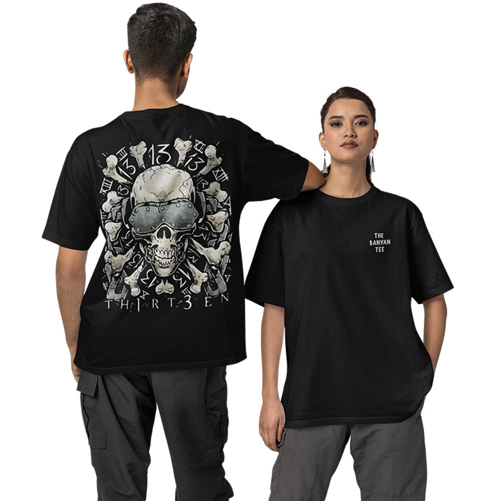 Megadeth Oversized T shirt - Th1rt3en