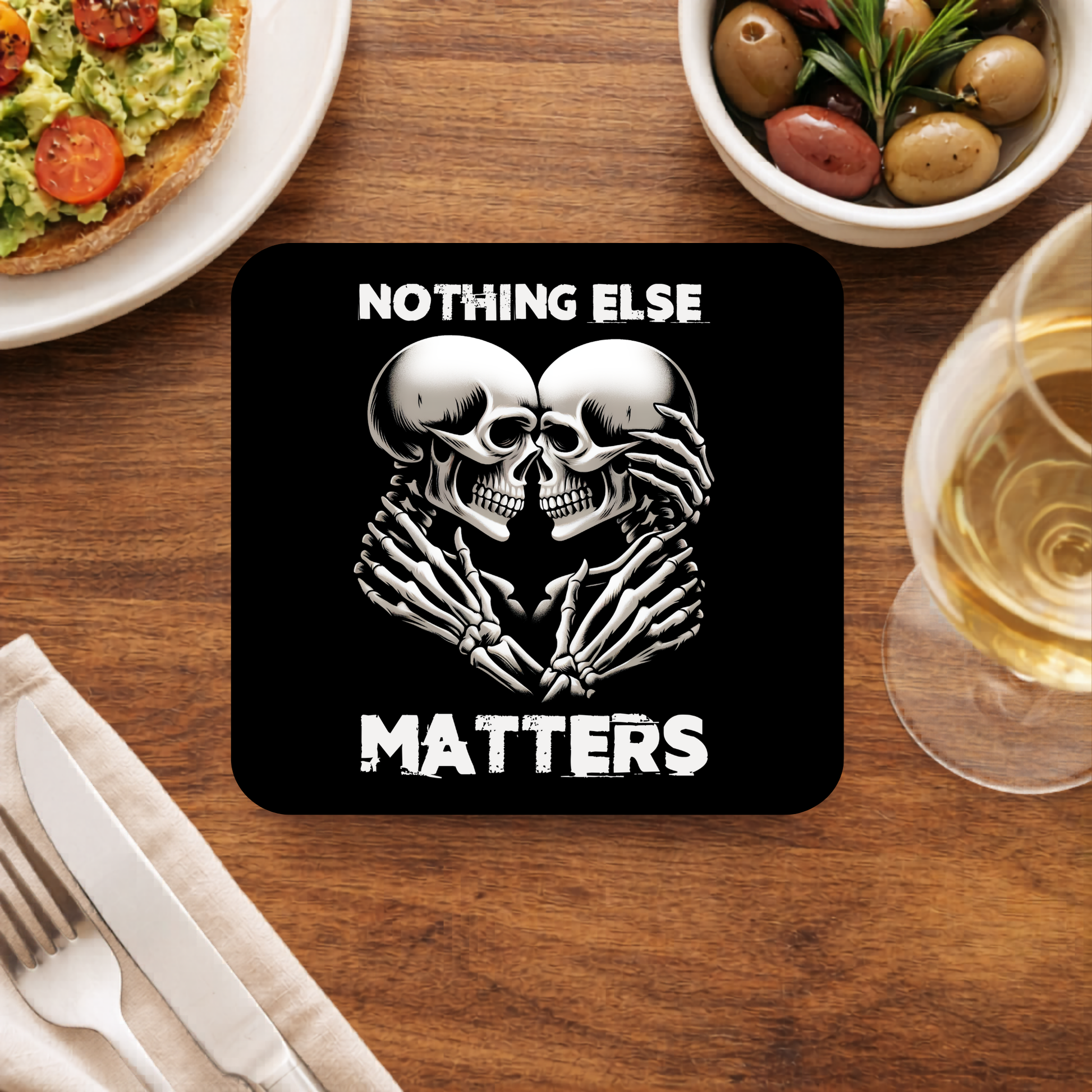 metallica nothing else matters coasters wooden table cups indian music band buy online india the banyan tee tbt men women girls boys unisex  