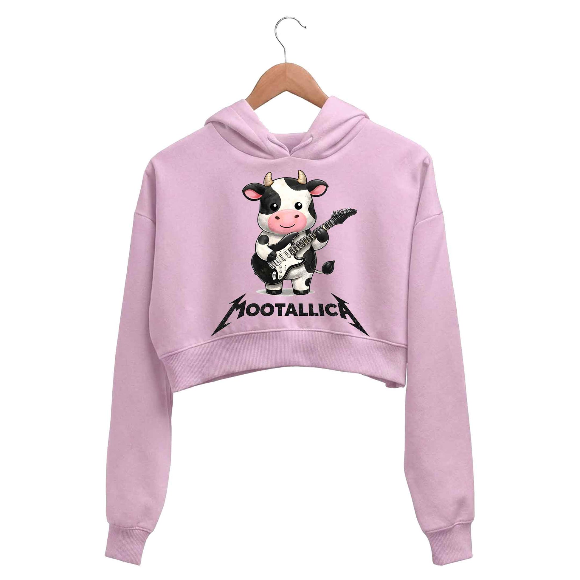 metallica mootallica crop hoodie hooded sweatshirt upper winterwear music band buy online india the banyan tee tbt men women girls boys unisex baby pink 
