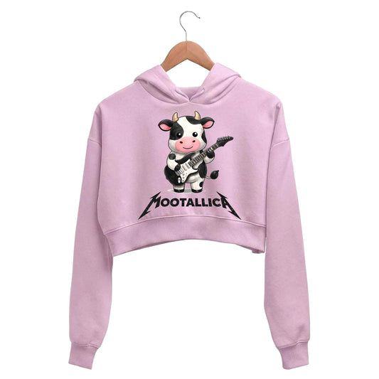 metallica mootallica crop hoodie hooded sweatshirt upper winterwear music band buy online india the banyan tee tbt men women girls boys unisex baby pink 
