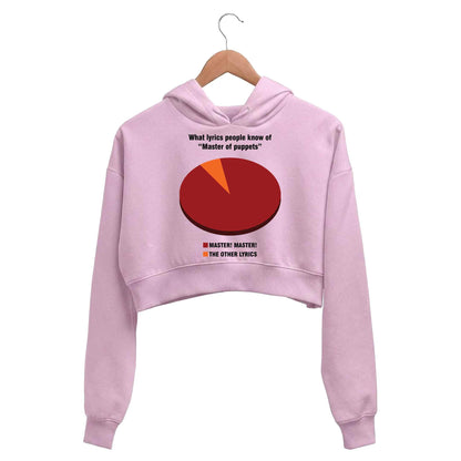 metallica master master crop hoodie hooded sweatshirt upper winterwear music band buy online india the banyan tee tbt men women girls boys unisex baby pink 