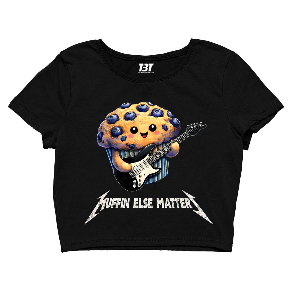 metallica muffin else matters crop top music band buy online india the banyan tee tbt men women girls boys unisex s 