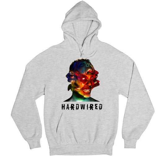 Metallica Hoodie - Hardwired Hooded Sweatshirt Merchandise Clothing ApparelThe Banyan Tee TBT