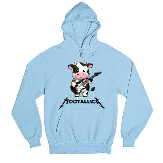 metallica mootallica hoodie hooded sweatshirt winterwear music band buy online india the banyan tee tbt men women girls boys unisex baby blue 