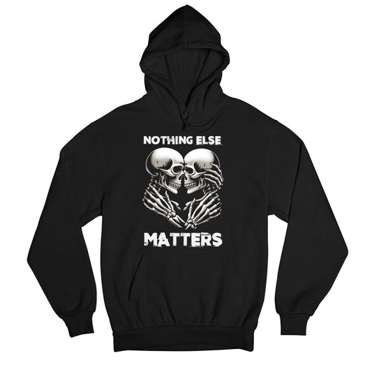 metallica nothing else matters hoodie hooded sweatshirt winterwear music band buy online india the banyan tee tbt men women girls boys unisex black 
