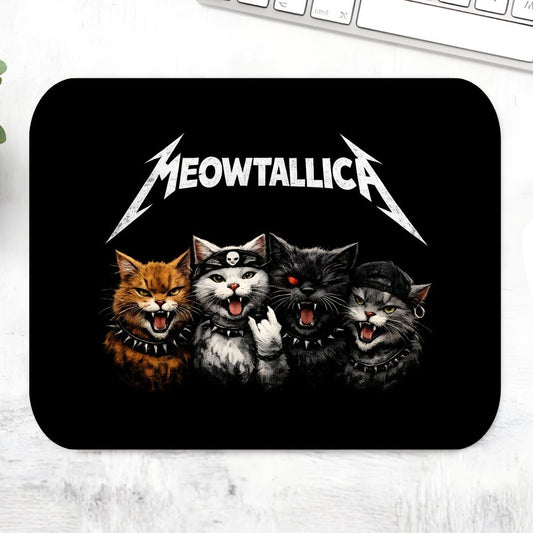 metallica meowtallica mousepad logitech large anime music band buy online india the banyan tee tbt men women girls boys unisex  
