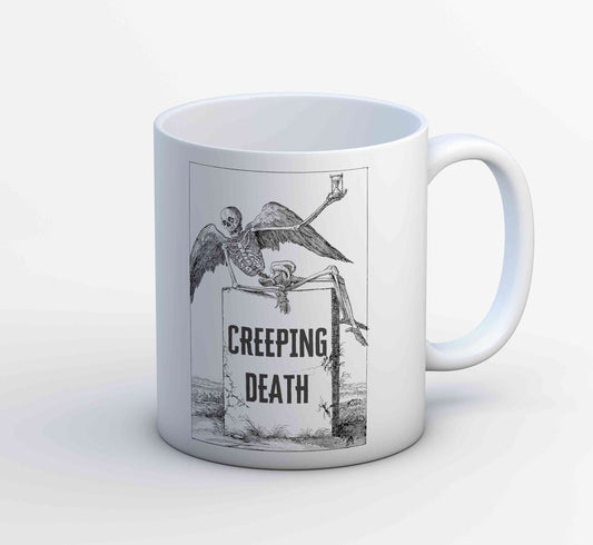 metallica creeping death mug coffee ceramic music band buy online india the banyan tee tbt men women girls boys unisex  