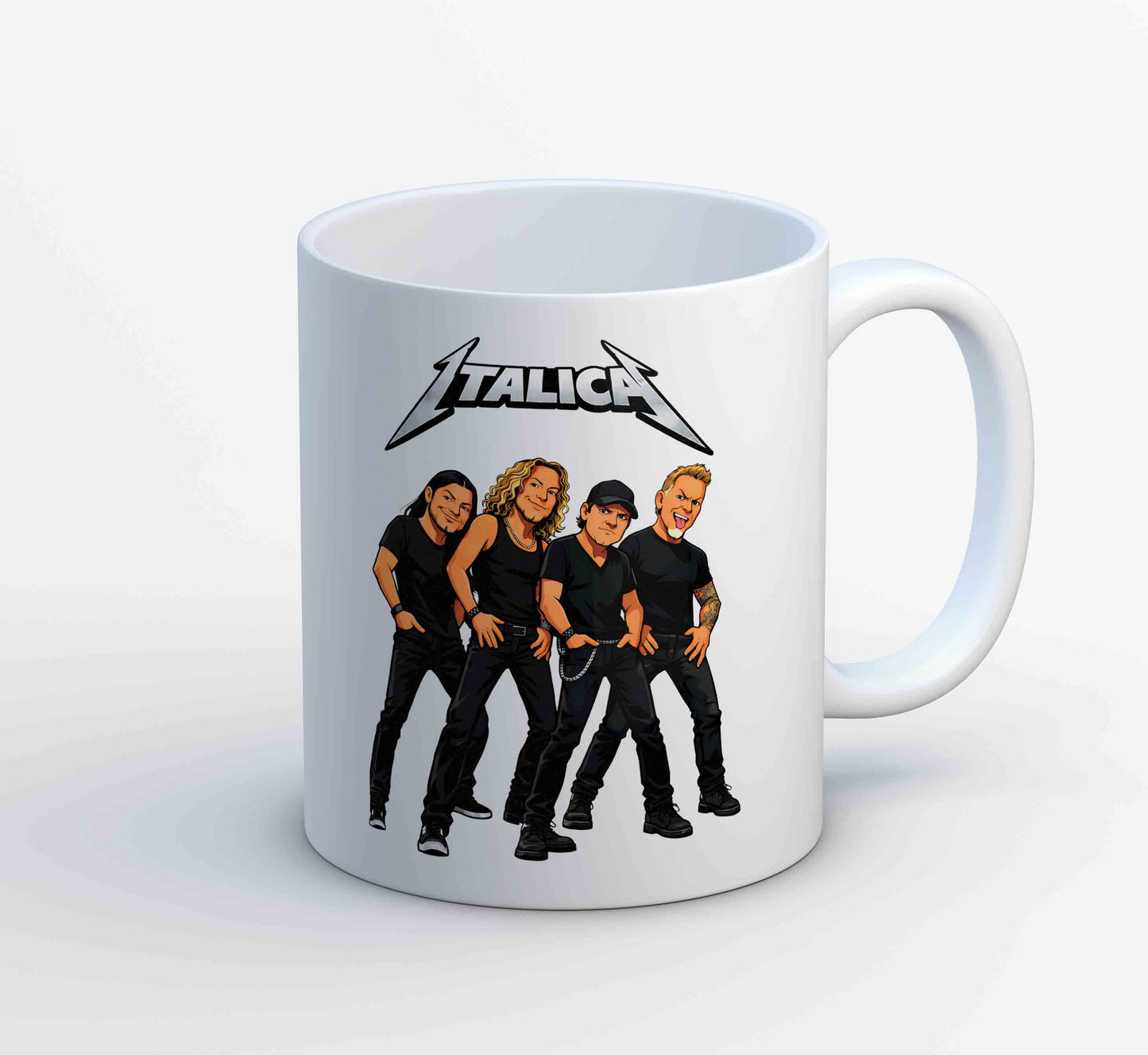 metallica italica mug coffee ceramic music band buy online india the banyan tee tbt men women girls boys unisex  