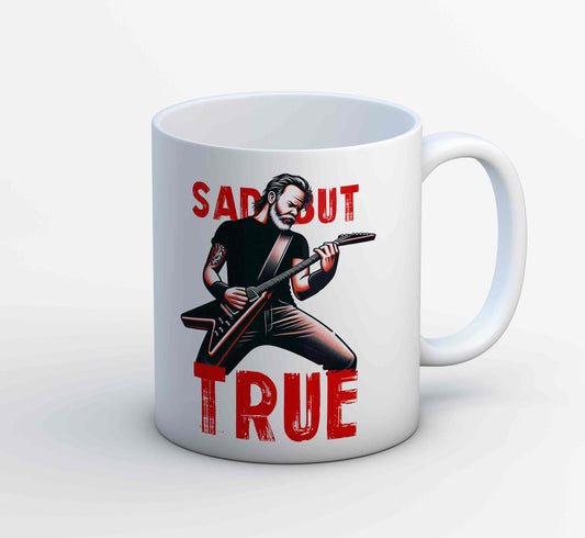 metallica sad but true mug coffee ceramic music band buy online india the banyan tee tbt men women girls boys unisex  