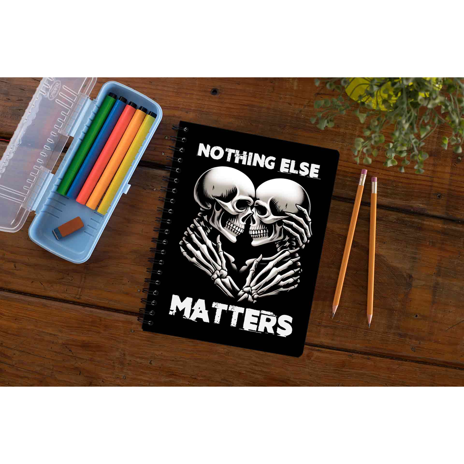 metallica and nothing else matters notebook notepad diary buy online india the banyan tee tbt unruled 