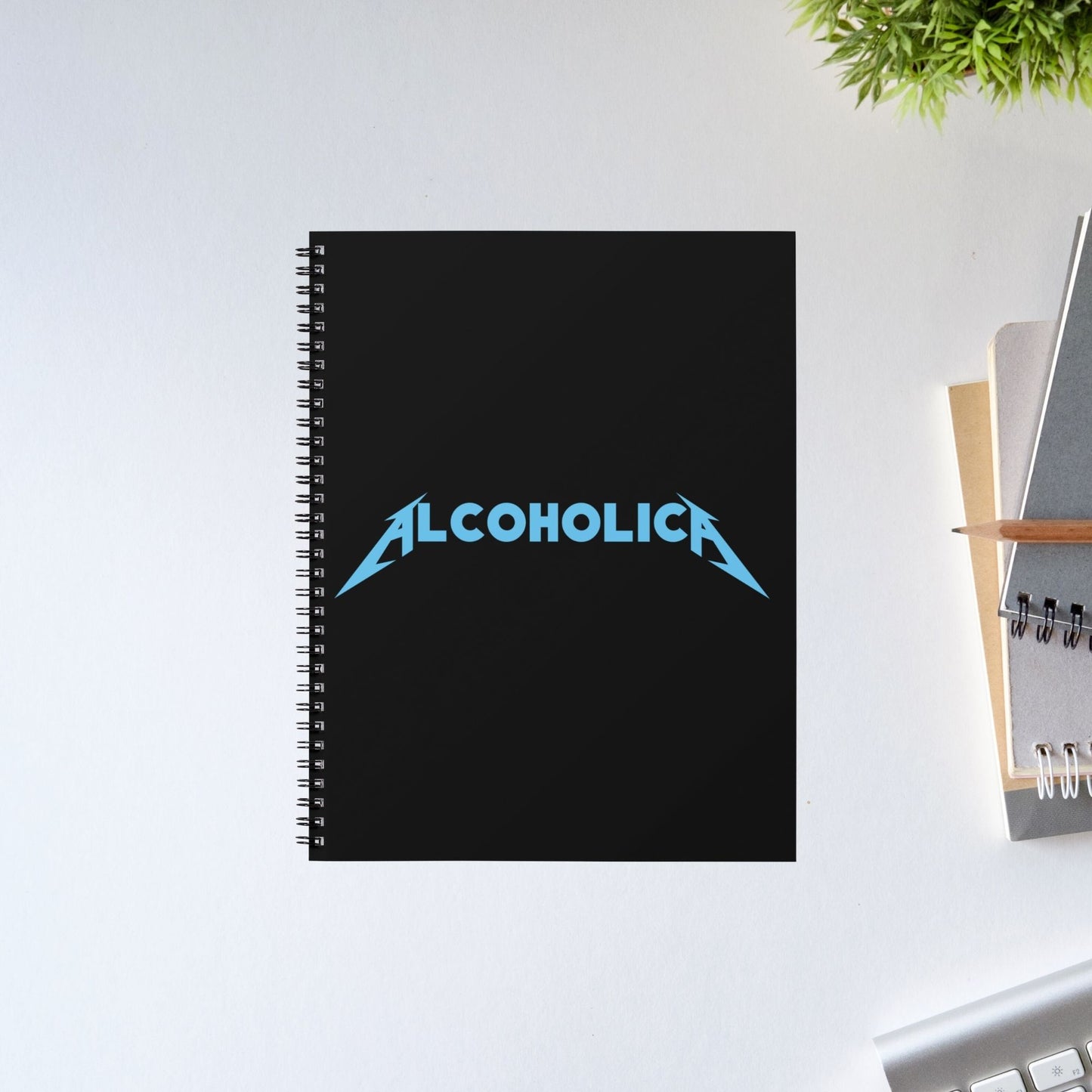 metallica alcoholica notebook notepad diary buy online india the banyan tee tbt unruled 