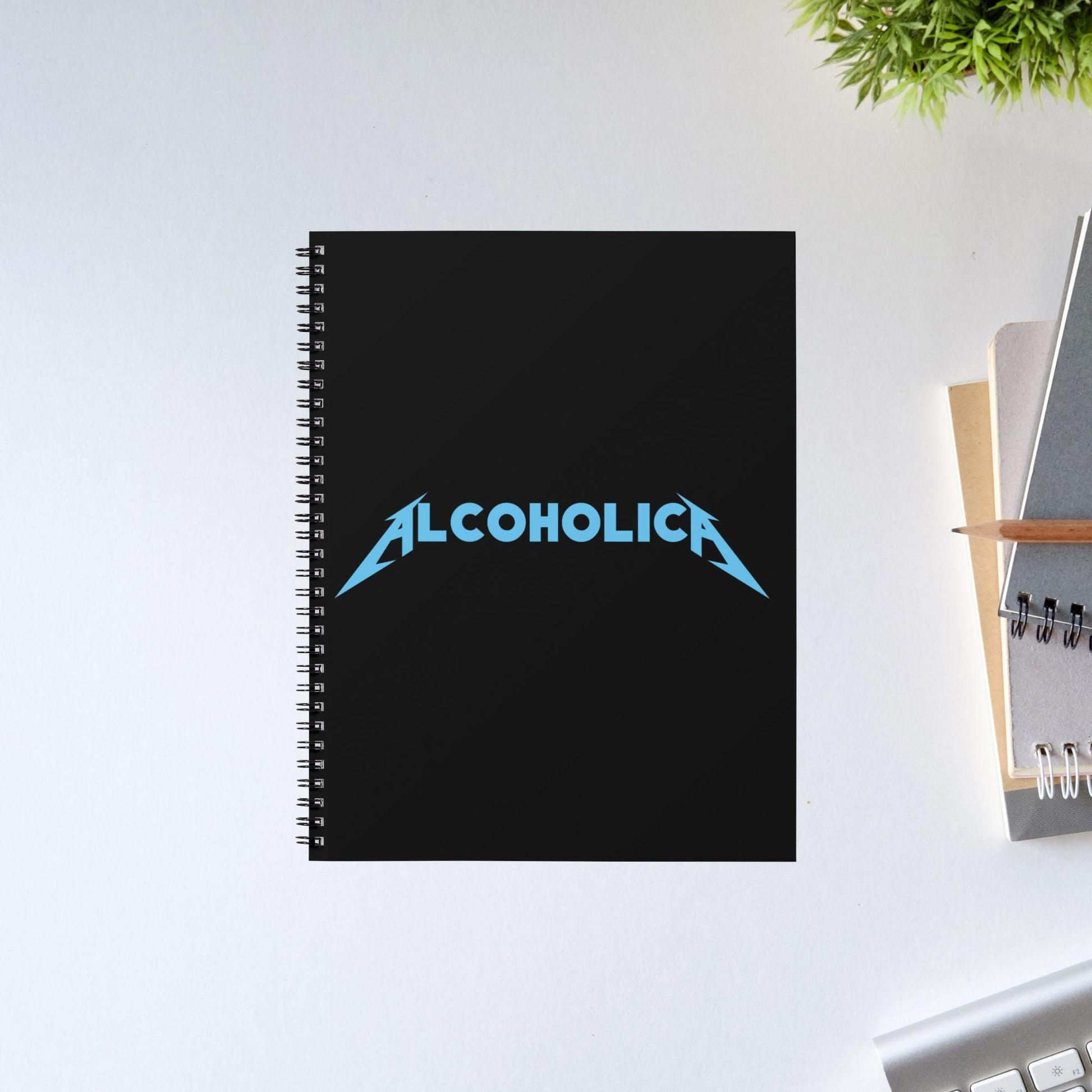 metallica alcoholica notebook notepad diary buy online india the banyan tee tbt unruled 