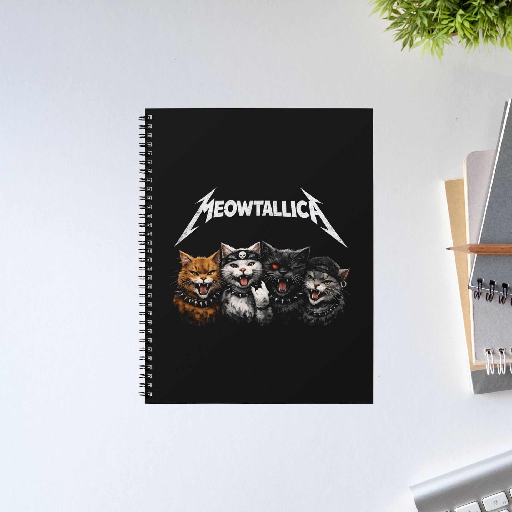 metallica meowtallica notebook notepad diary buy online india the banyan tee tbt unruled 