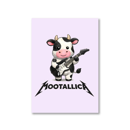 metallica mootallica poster wall art buy online india the banyan tee tbt 8 x 10 