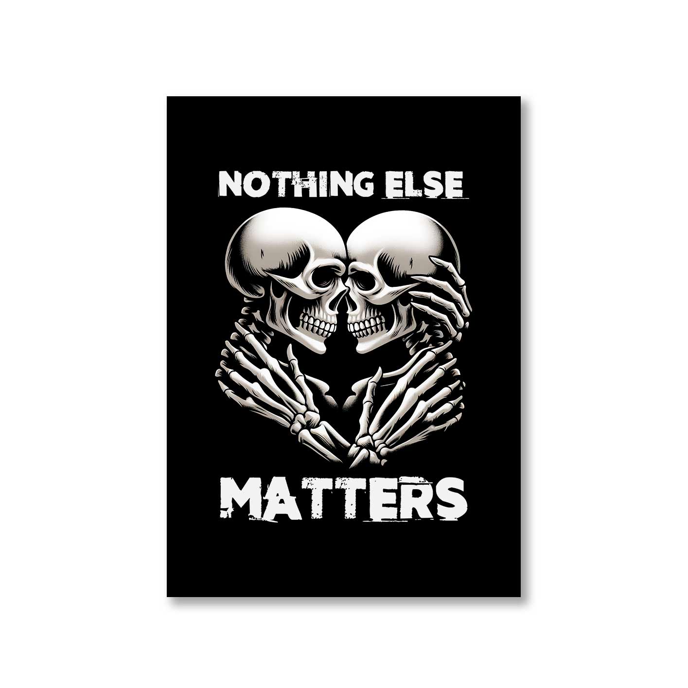 metallica nothing else matters poster wall art buy online india the banyan tee tbt 8 x 10 