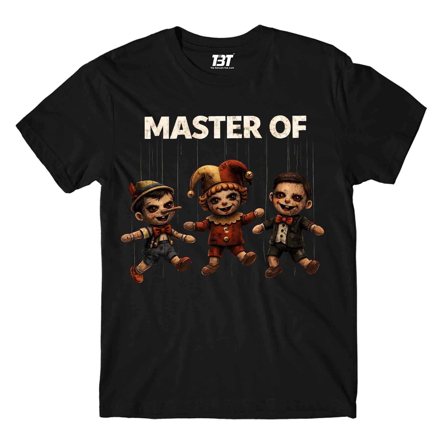 metallica puppets t-shirt music band buy online india the banyan tee tbt men women girls boys unisex black 