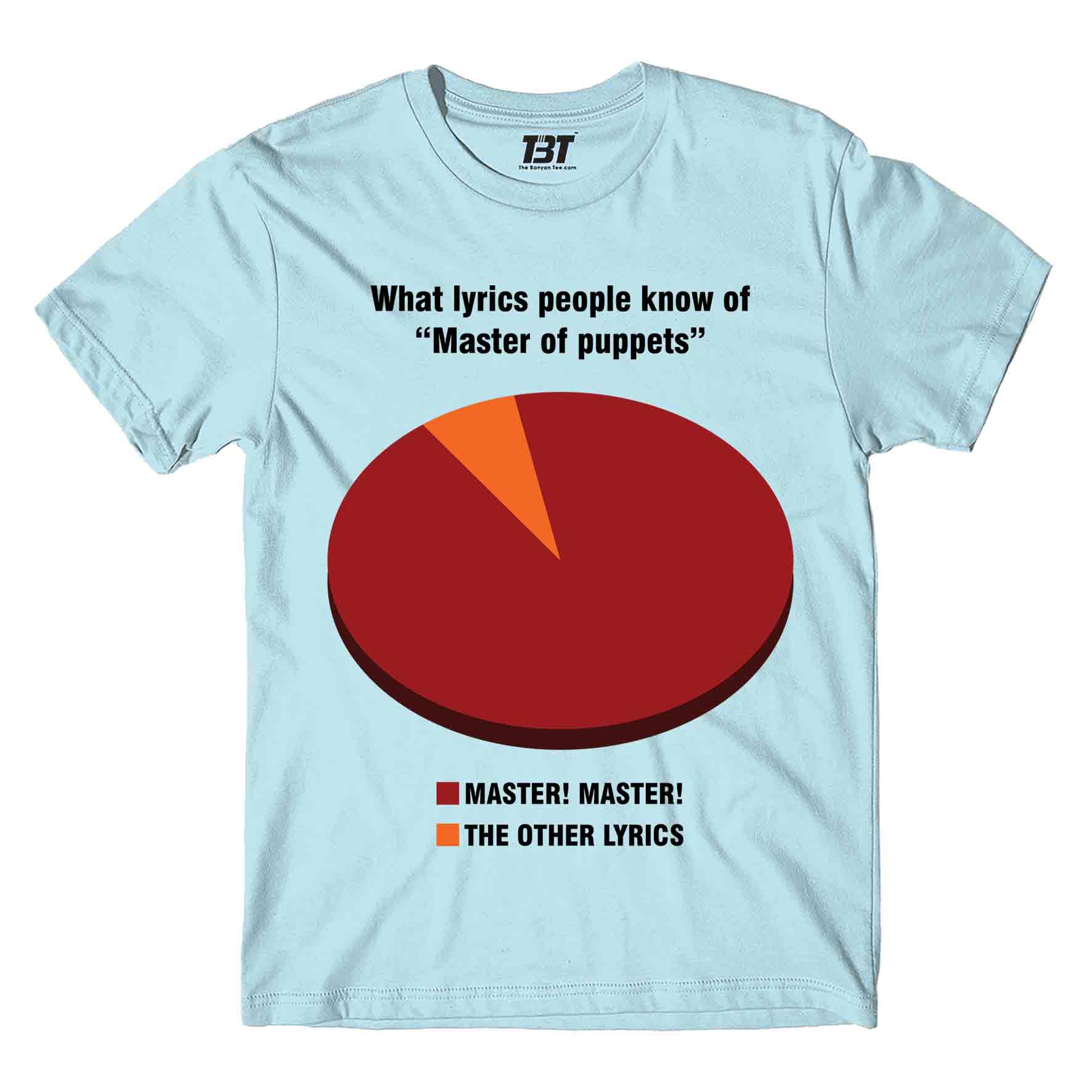 metallica master master t-shirt music band buy online india the banyan tee tbt men women girls boys unisex baby blue 